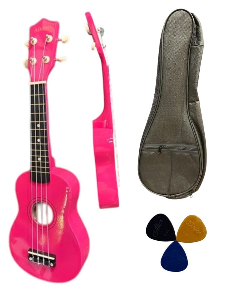 54 Cm Soprano Pempe Ukulele (Kılıf ve pena dahil)