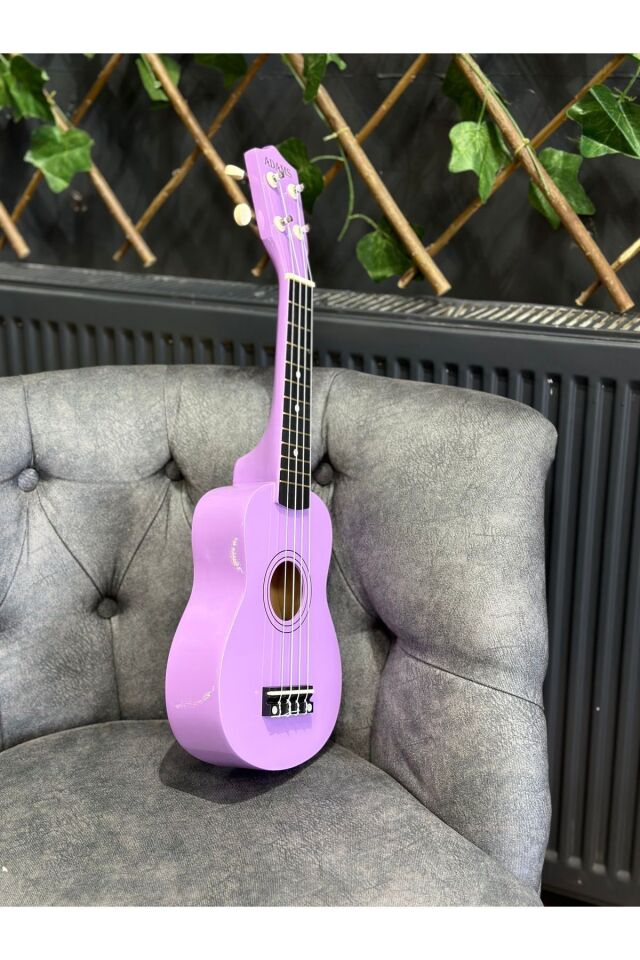 54 Cm Soprano Lila Ukulele (Kılıf ve Pena Dahil)