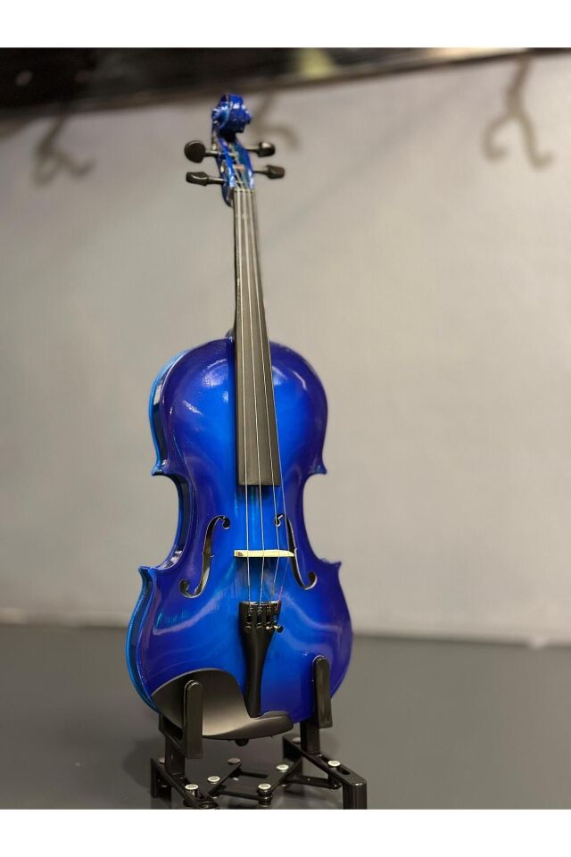 4/4 Tam Boy Lacivert Keman (Çanta,Yay,Reçine dahil)