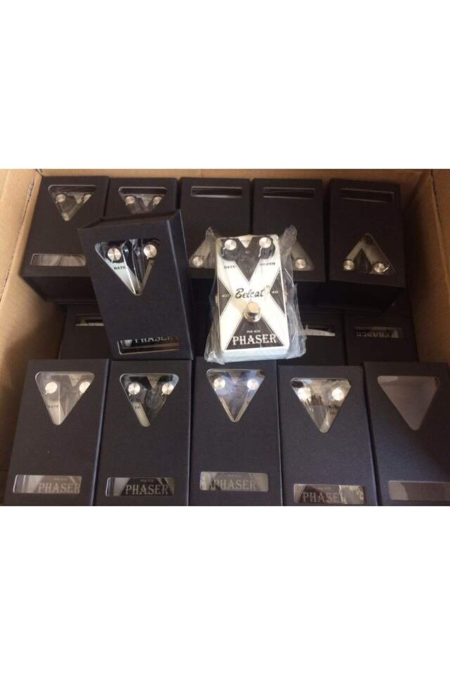 Phs-505 Model Özel Kutulu Fonksiyonel Lesli Phaser Pedalı