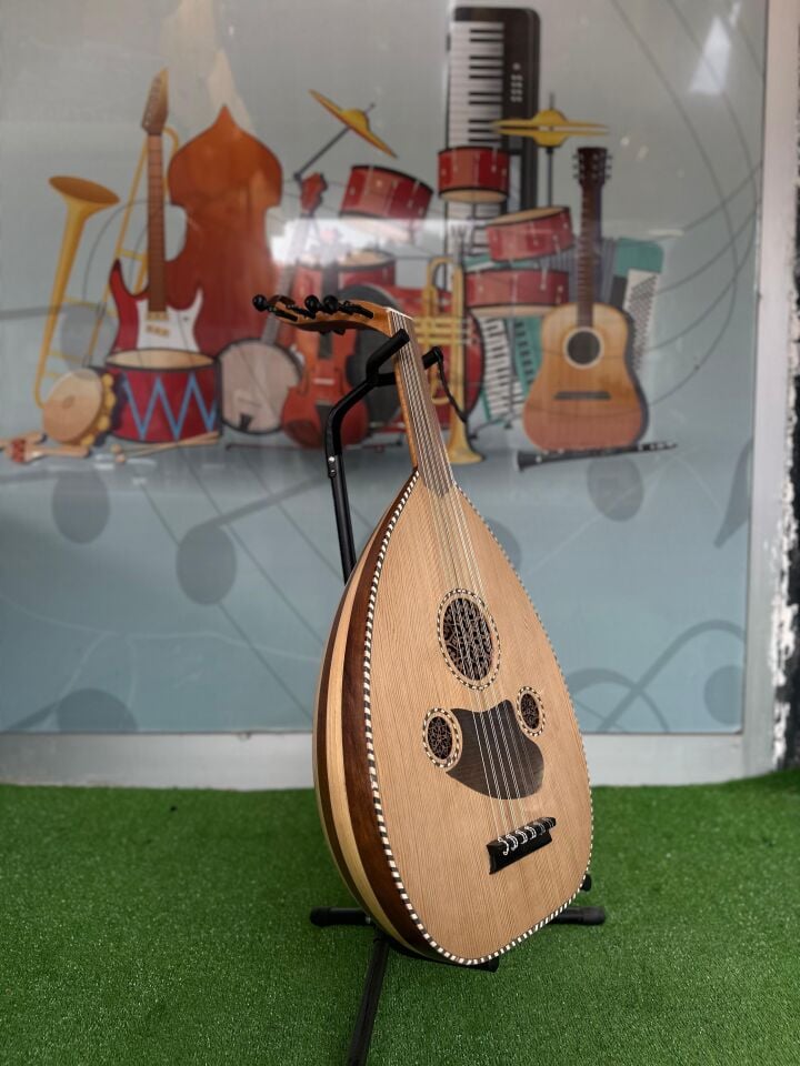 Orta Kalite Maun+Kiraz Tekne Ud ( Kılıf Dahil )