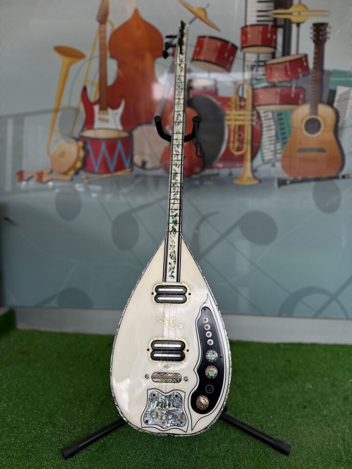 Nacerman Manyetik Profesyonel Elektro Bağlama(Soft Case Dahil)