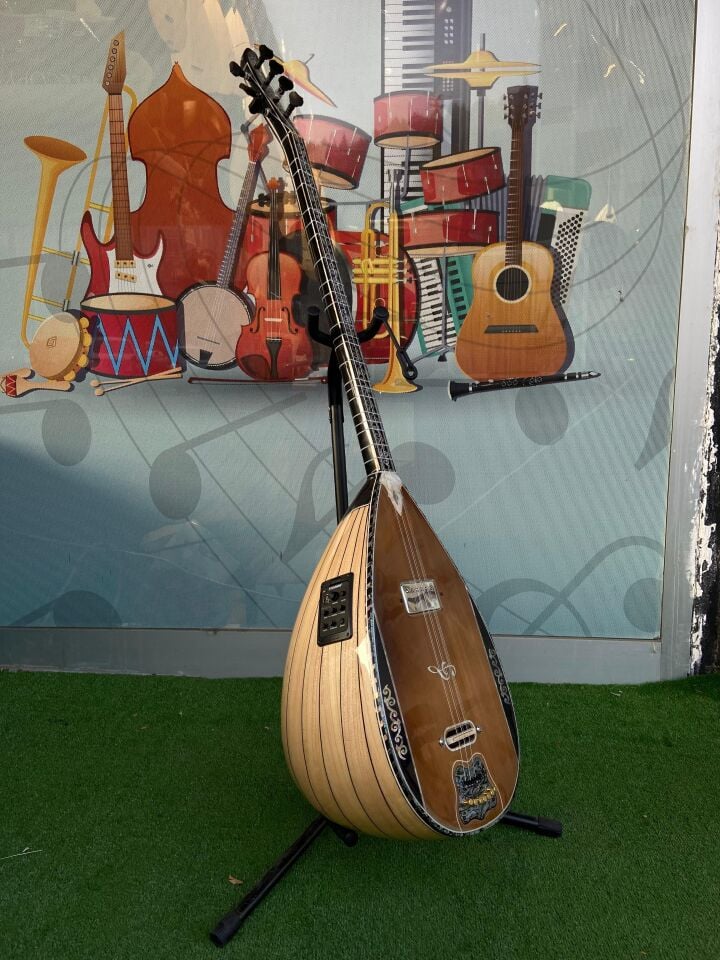 Ankara Elektro Bağlama Çift Kapak Ekolayzırlı (Soft Case Dahil)