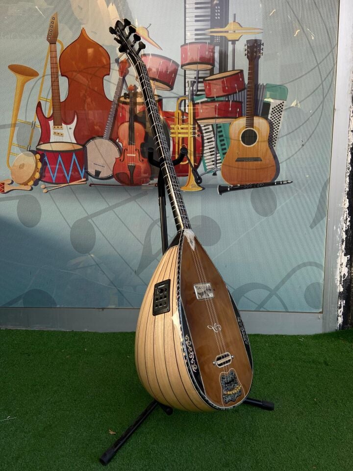 Ankara Elektro Bağlama Çift Kapak Ekolayzırlı (Soft Case Dahil)