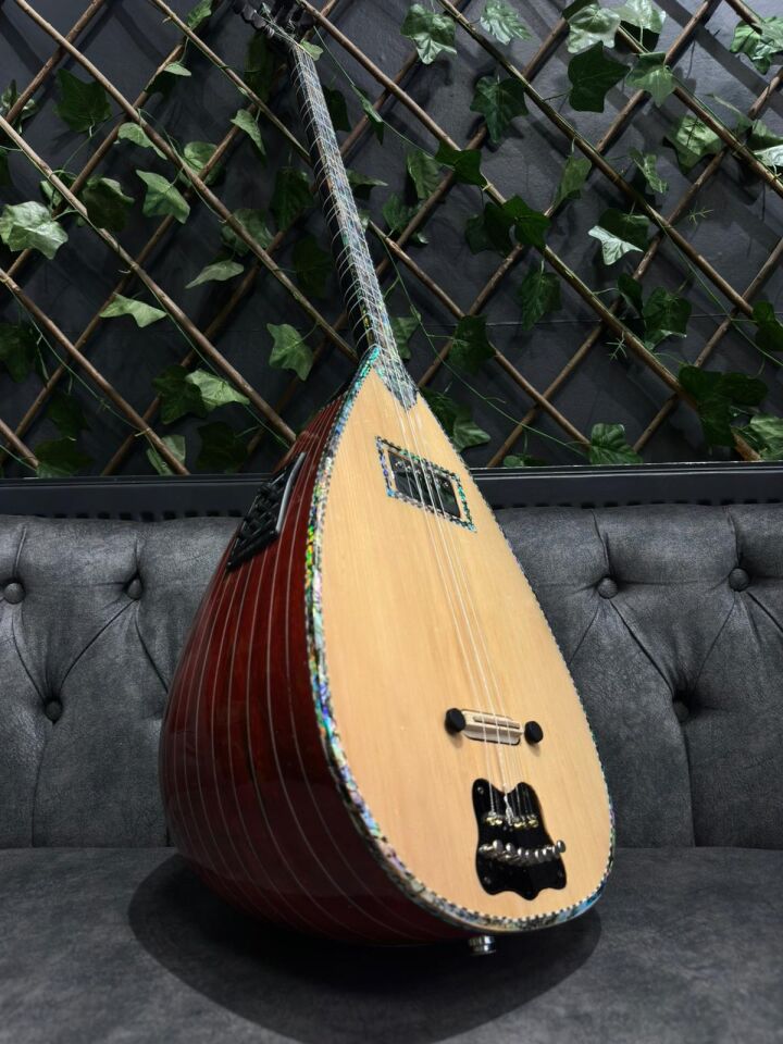 Ankara Elektro Bağlama Çift Kapak Ekolayzırlı (Soft Case Dahil)