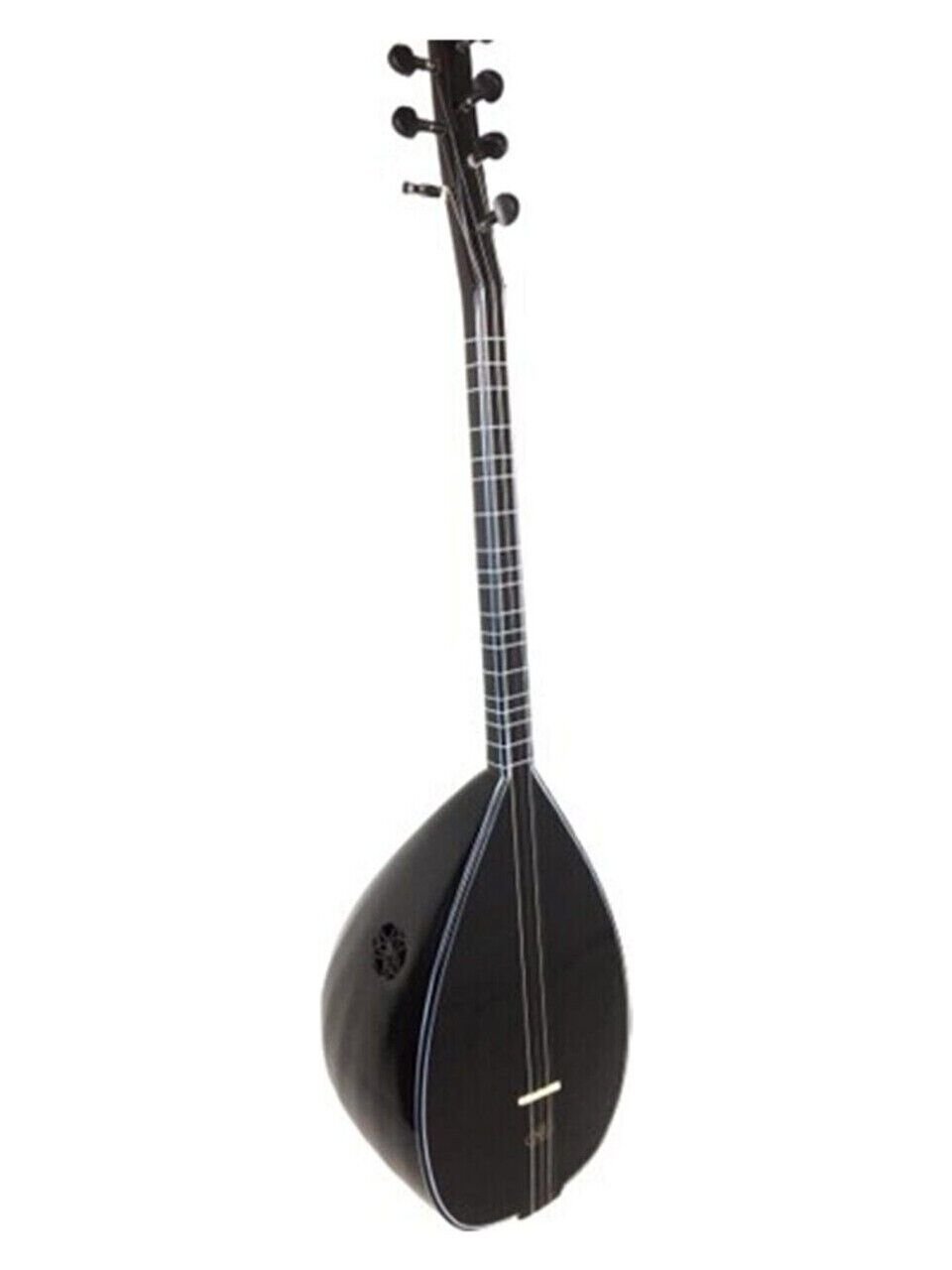 Siyah Orta Düzey Jack Girişli Kompozit Bağlama (Kılıf-Yedek Tel -Tezene)