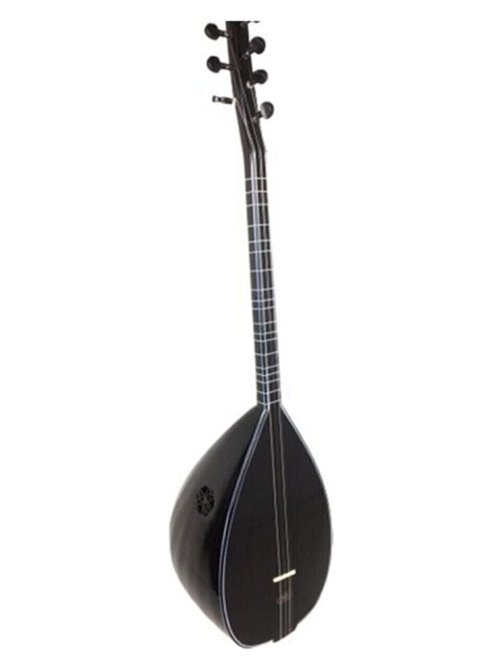 Siyah Orta Düzey Jack Girişli Kompozit Bağlama (Kılıf-Yedek Tel -Tezene)
