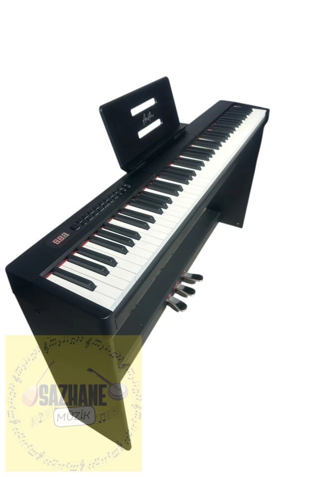 Digital Piyano Hassasiyetli 88 Tuş 3 Pedal