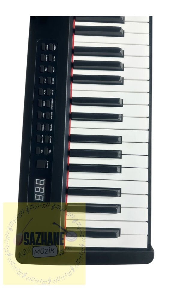 Digital Piyano Hassasiyetli 88 Tuş 3 Pedal