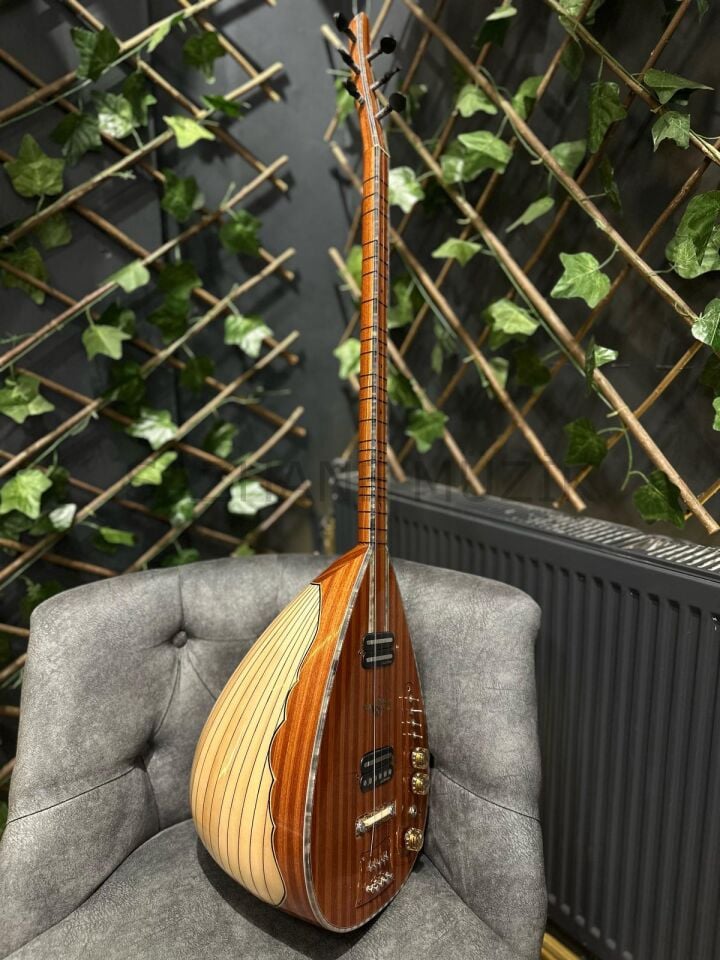 1. Sınıf Tam Profesyonel Maun Sap İşleme Elektro Bağlama