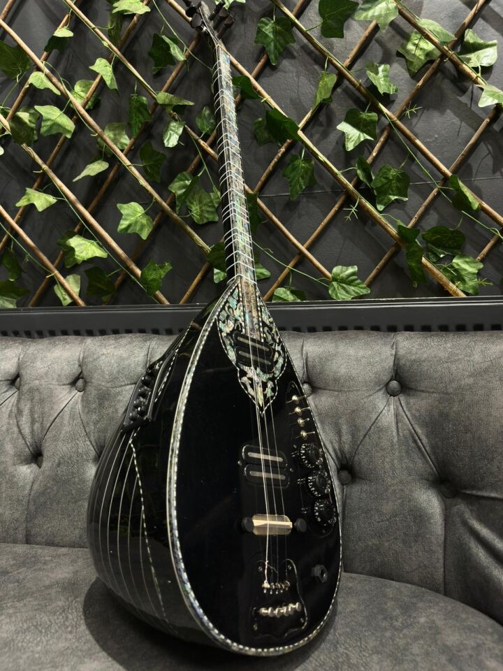 Profesyonel Siyah Usb Girişli Ekolayzırlı Elektro Bağlama