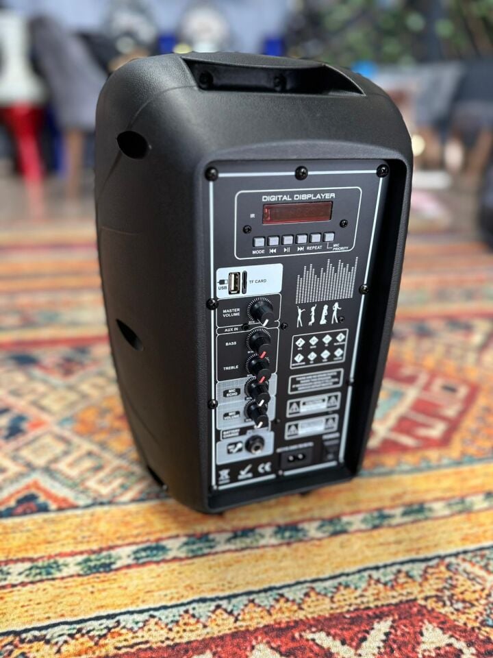 Paq-8bl INCH ŞARJLI TAŞINABİLİR AKTİF KABİN