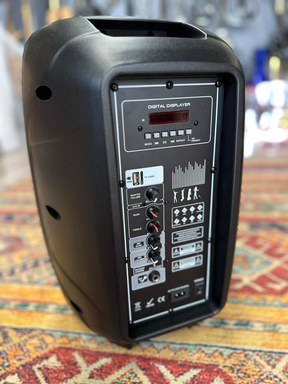 Paq10Bl Şarjlı Taşınabilir Bluetootlu Amfi