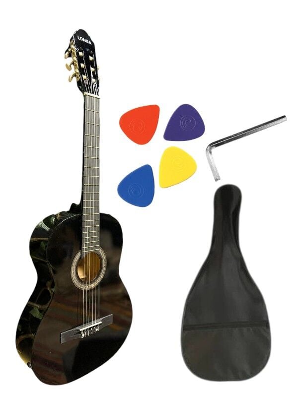 Sap Ayarlı 4 /4 Tamboy Klasik Gitar Longa (Gitar-Kılıf-Pena)