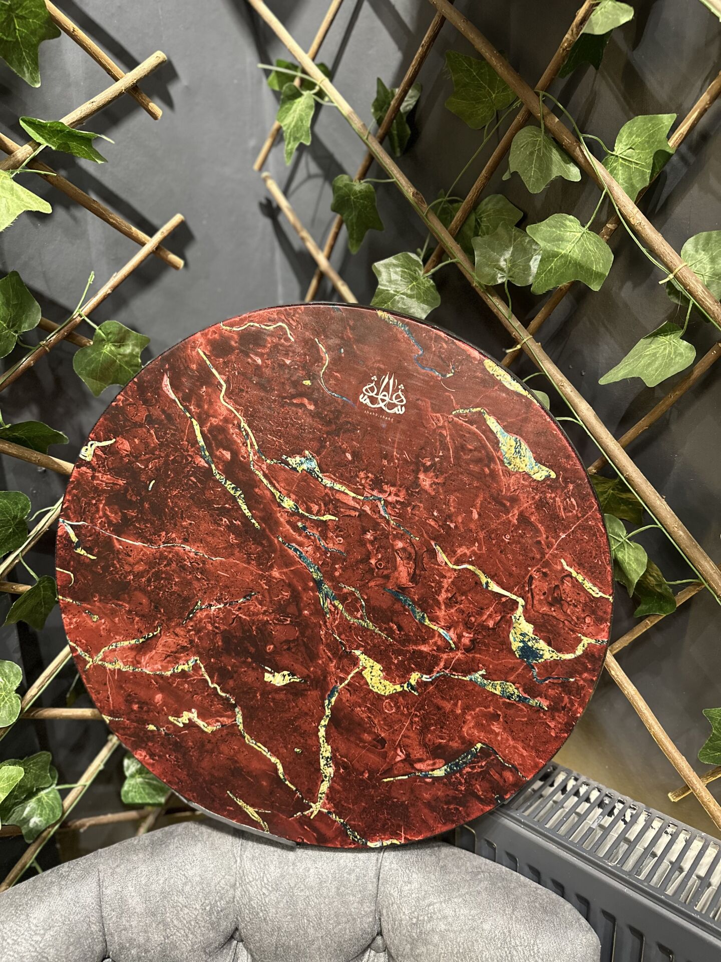 Kumlu Derili Profesyonel Erbane 55cm Kırmızı