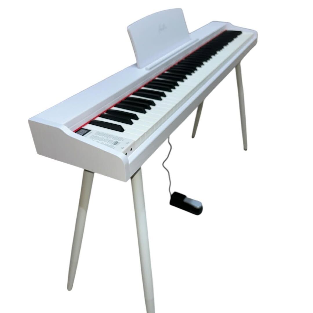 Adp88 Fit Beyaz 88 Tuş Dijital Ayaklı Piyano