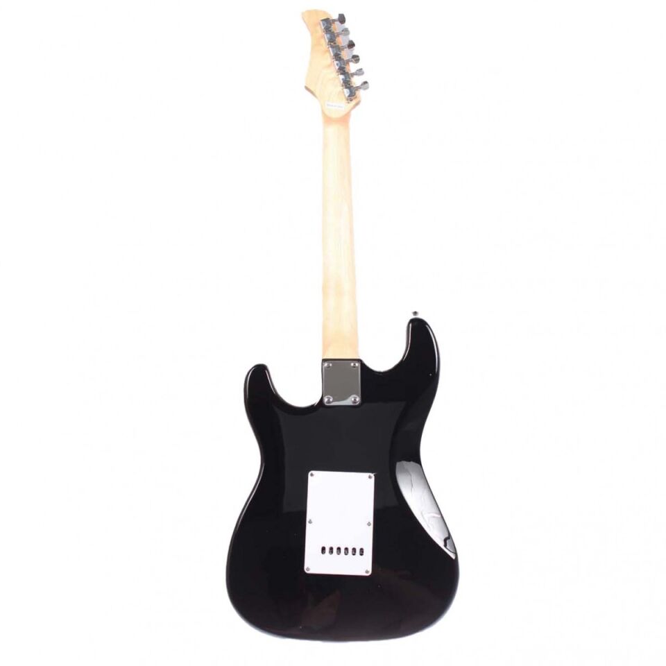 Strat Kasa Hss Manyetik AEG100 Siyah Elektro Gitar(Kılıf-pena-kablo Dahil)