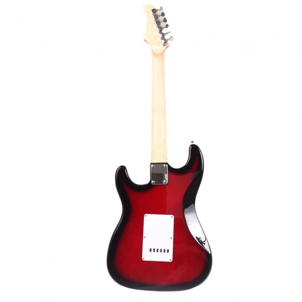 Strat Kasa Hss Manyetik AEG100 Kırmızı Elektro Gitar(Kılıf-pena-kablo Dahil)