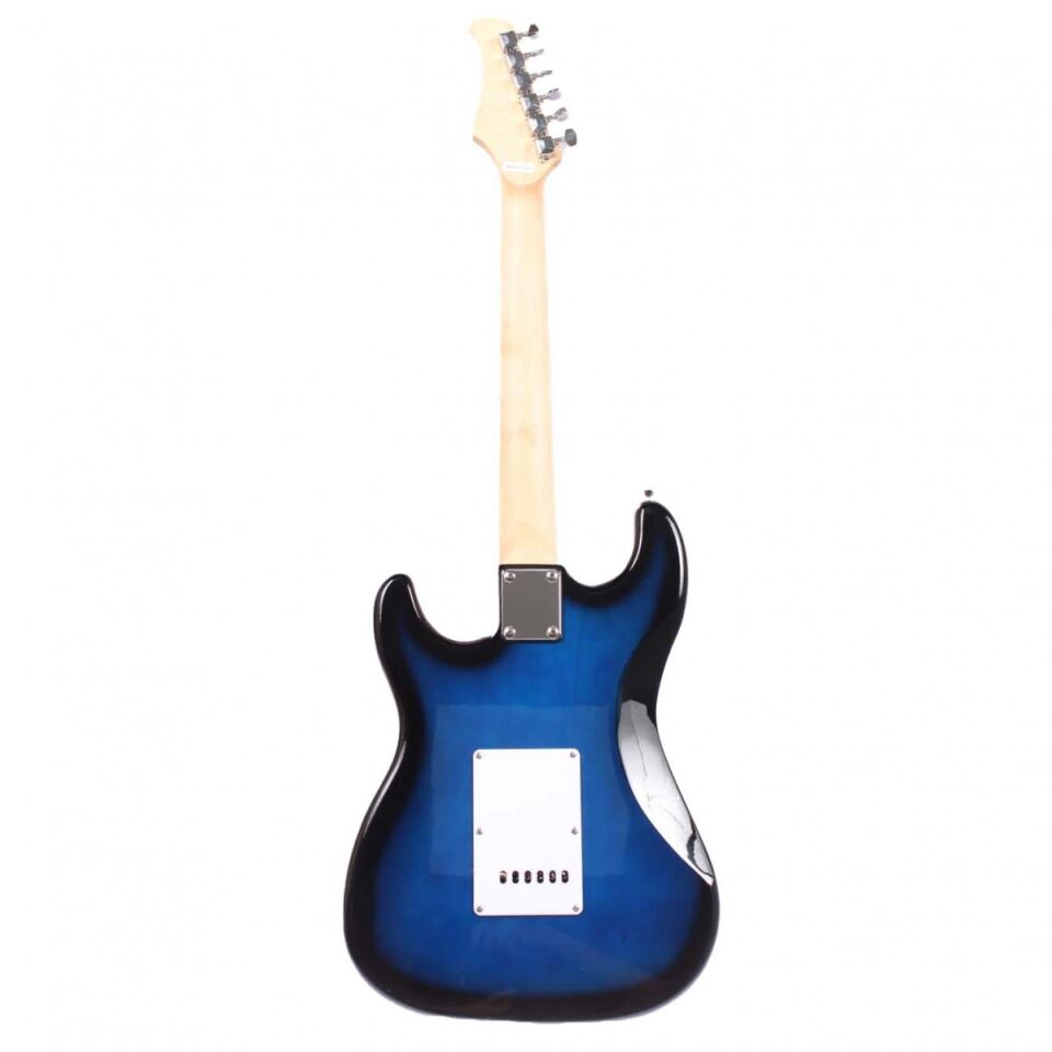 Strat Kasa Hss Manyetik AEG100 Mavi Elektro Gitar(Kılıf-pena-kablo Dahil)