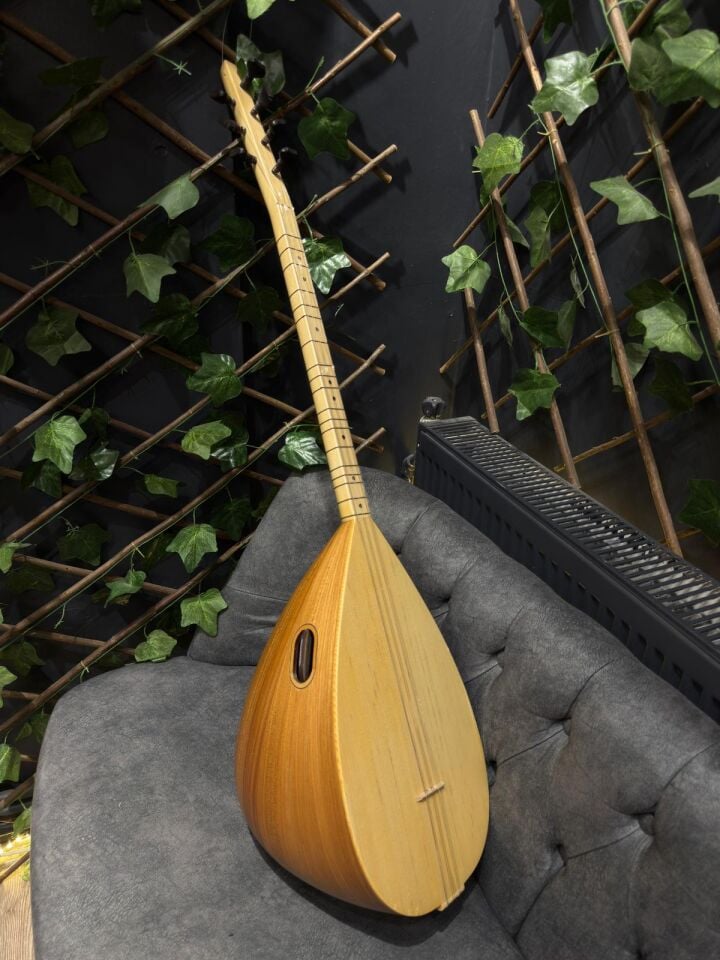 Kısa Sap Yarı Profesyonel Dut Tekne Bağlama (Kılıf-Tel-Tezene Dahil)