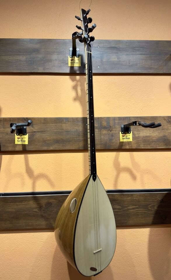 Uzun Sap Tam Profesyonel Dut Tekne Bağlama(Soft Case Dahil)