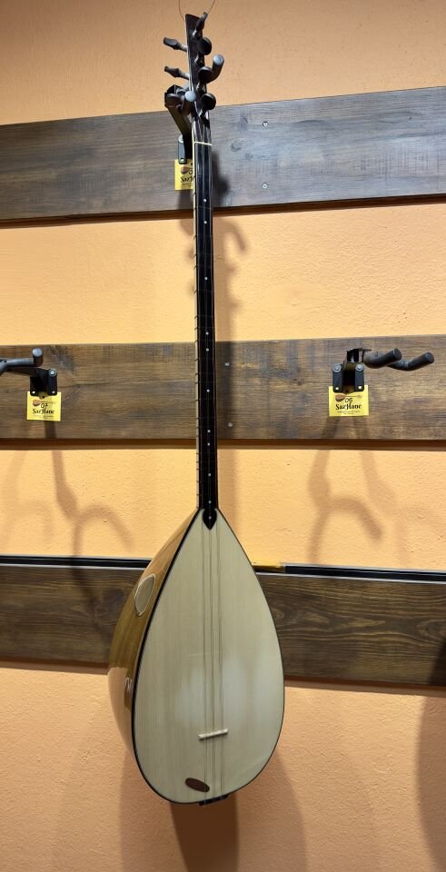 Uzun Sap Tam Profesyonel Dut Tekne Bağlama(Soft Case Dahil)