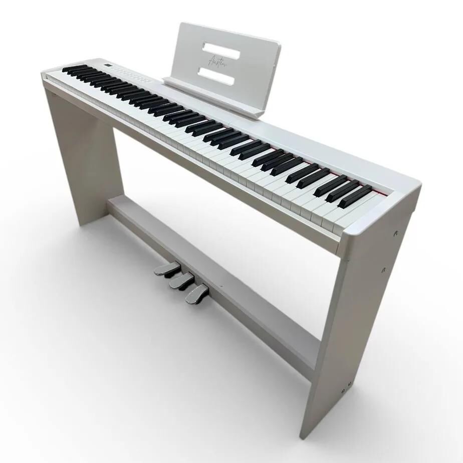 Adp88 Digital Piyano Hassasiyetli 88 Tuş 3 Pedal-wh