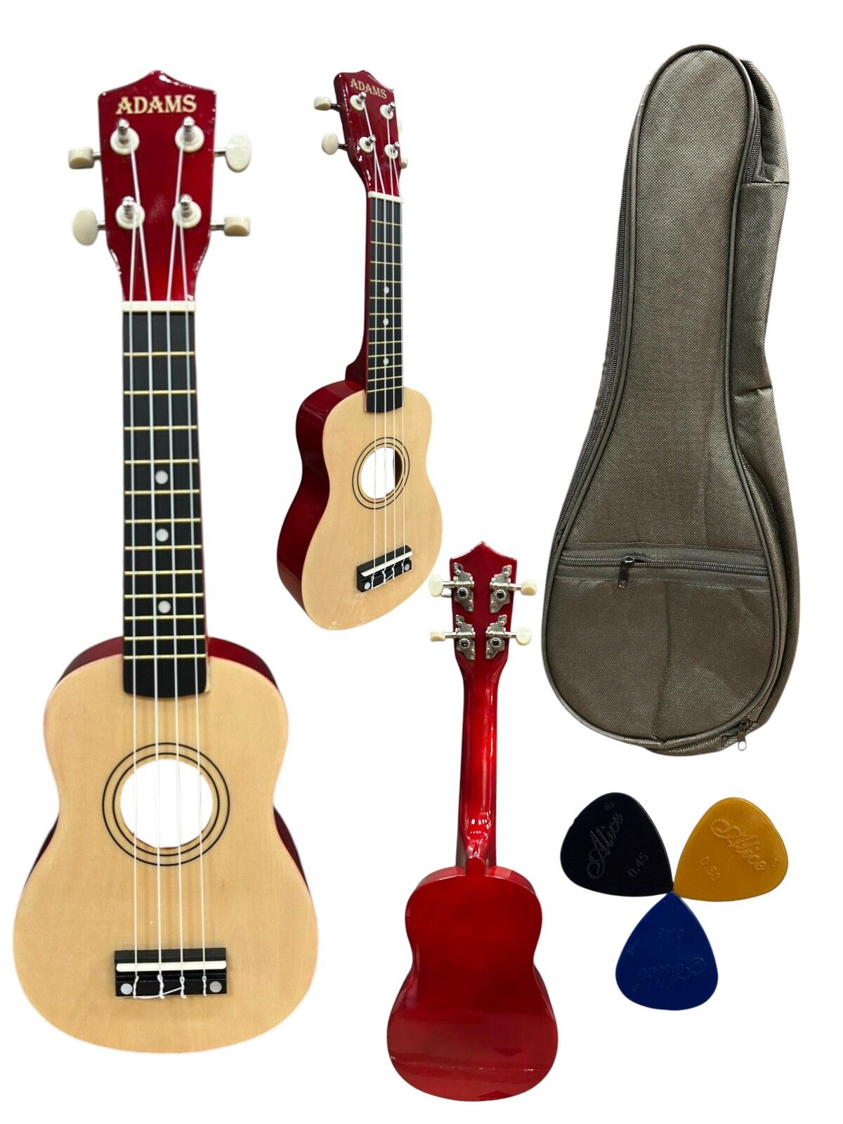 54 Cm Soprano Naturel Ukulele (Kılıf ve Pena Dahil)