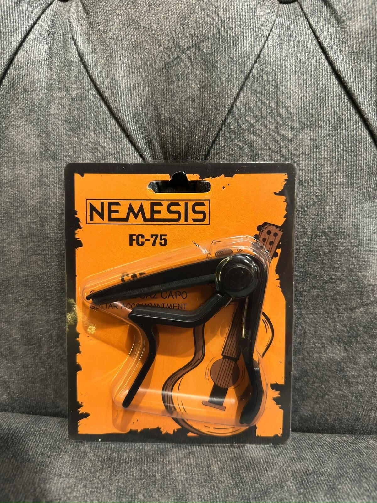 Fc-75 Kapo Siyah (Kelepçe) Gitar,Ukulele,Bağlama