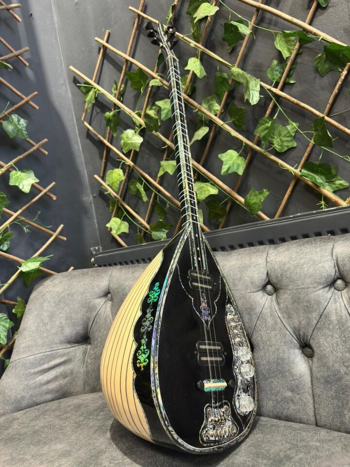 Krem-Siyah Profesyonel Elektro Bağlama